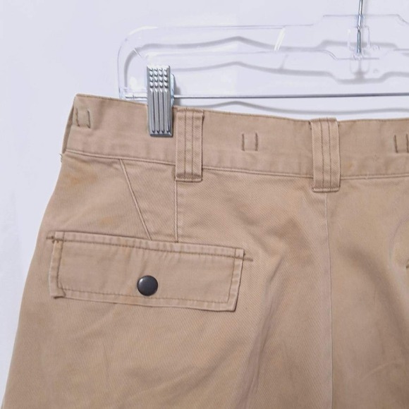 Vtg Polo by Ralph Lauren Classic 67 Chino Cargo Pants Mens 33/30 Beige Cotton - Picture 6 of 15